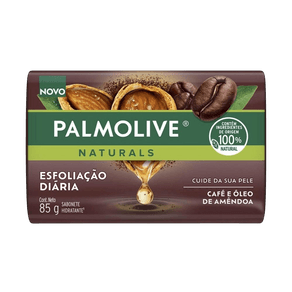 41225 SABONETE PALMOLIVE NATURALS CAFE E OLEO DE AMENDOAS 85G